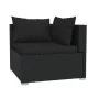4-piece garden furniture set and black synthetic rattan cushions by vidaXL, Garden sets - Ref: Foro24-3101640, Price: 407,03 ...