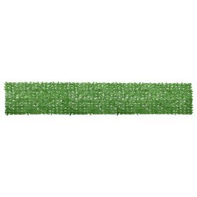 Toldo para balcón con hojas verde 600x100 cm