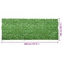 Toldo para balcón con hojas verde 400x150 cm
