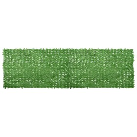 Toldo para balcón con hojas verde 500x150 cm