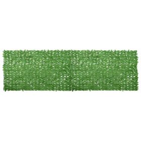 Toldo para balcón con hojas verde 500x150 cm
