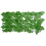 Toldo para balcón con hojas verde 500x150 cm