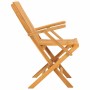 Sillas de jardín plegables 4 uds madera maciza teca 61x67x90 cm