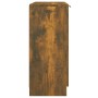 Aparador madera contrachapada color roble ahumado 60x30x70 cm de vidaXL, Aparadores - Ref: Foro24-816988, Precio: 78,02 €, De...