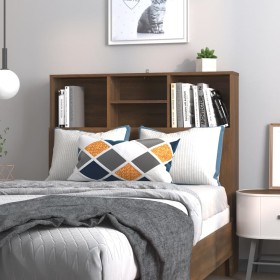 Oak brown headboard furniture 100x19x103.5 cm by vidaXL, Headboards and footboards - Ref: Foro24-817245, Price: 54,07 €, Disc...
