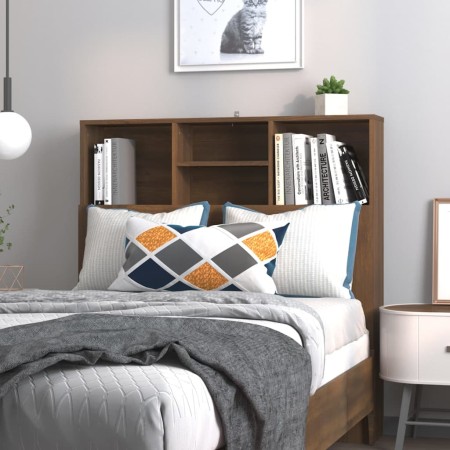 Oak brown headboard furniture 100x19x103.5 cm by vidaXL, Headboards and footboards - Ref: Foro24-817245, Price: 54,07 €, Disc...