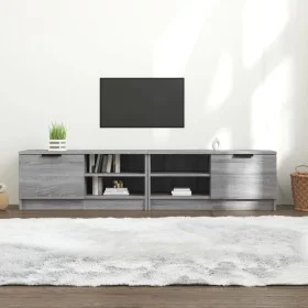 TV-Möbel 2 Stk. Sonoma graues Sperrholz 80x35x36,5 cm von vidaXL, TV-Möbel - Ref: Foro24-817120, Preis: 75,90 €, Rabatt: %