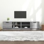 Muebles para TV 2 uds contrachapado gris Sonoma 80x35x36,5 cm de vidaXL, Muebles TV - Ref: Foro24-817120, Precio: 79,24 €, De...