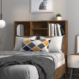 Smoked oak headboard cabinet 100x19x103.5 cm by vidaXL, Headboards and footboards - Ref: Foro24-817243, Price: 45,01 €, Disco...