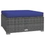 4-piece garden sofa set and gray synthetic rattan cushions by vidaXL, Garden sets - Ref: Foro24-3101646, Price: 305,33 €, Dis...