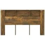 Smoked oak headboard furniture 180x18.5x104.5 cm by vidaXL, Headboards and footboards - Ref: Foro24-817276, Price: 71,58 €, D...