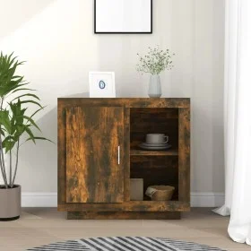 Smoked oak sideboard 80x40x75 cm by vidaXL, Sideboards - Ref: Foro24-817237, Price: 65,35 €, Discount: %