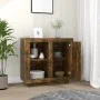 Smoked oak sideboard 80x40x75 cm by vidaXL, Sideboards - Ref: Foro24-817237, Price: 65,35 €, Discount: %