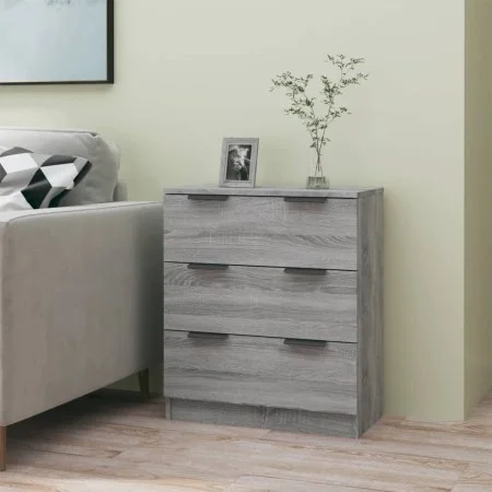 Sonoma grau Sperrholz Anrichte 60x30x70 cm von vidaXL, Sideboards - Ref: Foro24-816986, Preis: 94,07 €, Rabatt: %