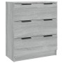 Aparador de madera contrachapada gris Sonoma 60x30x70 cm | Foro24.es | Tu tienda online para hogar, jardín y más Foro24.es