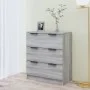 Sonoma grau Sperrholz Anrichte 60x30x70 cm von vidaXL, Sideboards - Ref: Foro24-816986, Preis: 94,07 €, Rabatt: %
