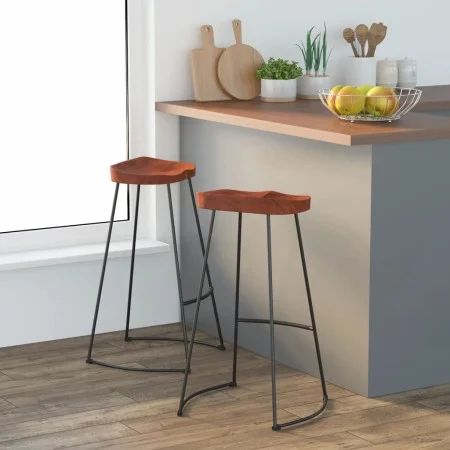 Gavin bar stools 2 pcs solid mango wood 50x40x78 cm by vidaXL, Kitchen stools - Ref: Foro24-344916, Price: 119,55 €, Discount: %
