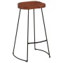 Gavin Barhocker 2 Stück aus massivem Mangoholz 50x40x78 cm von vidaXL, Küchenhocker - Ref: Foro24-344916, Preis: 121,50 €, Ra...