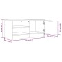 TV-Möbel 2 Stück geräuchertes Eichensperrholz 80x35x36,5 cm von vidaXL, TV-Möbel - Ref: Foro24-817118, Preis: 78,92 €, Rabatt: %