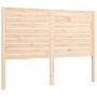 Bed frame with solid wood headboard 120x200 cm by vidaXL, Beds and slatted bases - Ref: Foro24-3195021, Price: 132,92 €, Disc...