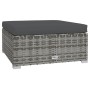 6-teiliges Gartenmöbel-Set und graue synthetische Rattankissen von vidaXL, Gartensets - Ref: Foro24-3101805, Preis: 561,48 €,...