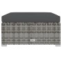 6-teiliges Gartenmöbel-Set und graue synthetische Rattankissen von vidaXL, Gartensets - Ref: Foro24-3101805, Preis: 561,48 €,...