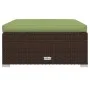 Gartenmöbel Set 6 Stück und Kissen braun synthetischen Rattan von vidaXL, Gartensets - Ref: Foro24-3101812, Preis: 664,90 €, ...