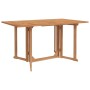 Conjunto de Comedor de Jardín 7 pcs Marrón 140 x 80 x 75 cm