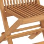 Conjunto de Comedor de Jardín 7 pcs Marrón 140 x 80 x 75 cm