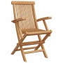 Conjunto de Comedor de Jardín 7 pcs Marrón 150 x 90 x 75 cm
