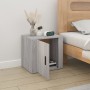 Sonoma grauer Nachttisch 50x39x47 cm von vidaXL, Schließfächer und Lagerschränke - Ref: Foro24-816700, Preis: 39,05 €, Rabatt: %
