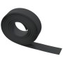 Borduras de jardín 5 uds polietileno negro 10 m 15 cm
