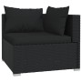 7-teiliges Gartenmöbel-Set und schwarze synthetische Rattankissen von vidaXL, Gartensets - Ref: Foro24-3102264, Preis: 753,32...
