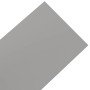 Borduras de jardín 5 uds polietileno gris 10 m 20 cm