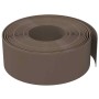 Borduras de jardín 3 uds polietileno marrón 10 m 20 cm