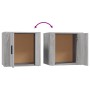Sonoma grauer Nachttisch 50x39x47 cm von vidaXL, Schließfächer und Lagerschränke - Ref: Foro24-816700, Preis: 39,05 €, Rabatt: %