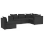 5-piece garden furniture set and black synthetic rattan cushions by vidaXL, Garden sets - Ref: Foro24-3102312, Price: 489,09 ...