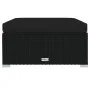 Set de muebles de jardín 6 pzas y cojines ratán sintético negro by vidaXL, Garden sets - Ref: Foro24-3101800, Price: 604,06 €...