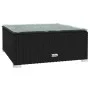 9-teiliges Gartenmöbel-Set und schwarze synthetische Rattankissen von vidaXL, Gartensets - Ref: Foro24-3102287, Preis: 951,01...