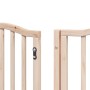 Puerta para perros plegable 12 paneles madera de álamo 600 cm