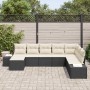 Conjunto de sofá de jardín 8 pcs 319 x 209 x 85 cm Poliratán