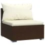 7-piece garden furniture set and brown synthetic rattan cushions by vidaXL, Garden sets - Ref: Foro24-3102474, Price: 635,40 ...