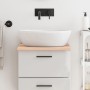 Encimera de baño madera maciza sin tratar 40x50x2 cm