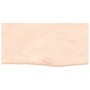Encimera de baño madera maciza sin tratar 60x30x2 cm