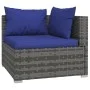 6-piece garden sofa set and gray synthetic rattan cushions by vidaXL, Garden sets - Ref: Foro24-3102302, Price: 407,07 €, Dis...
