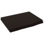 Encimera baño madera maciza tratada marrón oscuro 40x30x(2-4)cm