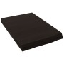 Encimera de baño madera tratada marrón oscuro 40x60x(2-6) cm