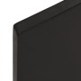 Encimera baño madera maciza tratada marrón oscuro 60x40x2 cm
