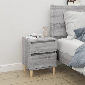 Sonoma grauer Nachttisch 40x35x50 cm von vidaXL, Schließfächer und Lagerschränke - Ref: Foro24-821838, Preis: 42,06 €, Rabatt: %