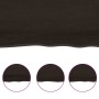 Encimera de baño madera tratada marrón oscuro 120x30x(2-6) cm